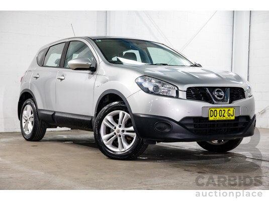 4/2013 Nissan Dualis ST (4x2) J10 MY13 4d Wagon Titanium Grey Metallic 2.0L