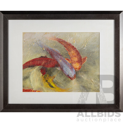 Carly Westbye, (20th Century, Australian), Serenity (2011), Original Acrylic on Canvas, 47 x 57 cm (frame)