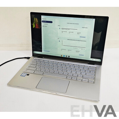 Asus (C545TA) Flip Intel Core M3 (8100Y) 1.10GHz-3.40GHz 2-Core CPU 14-Inch Chromebook