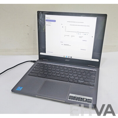 Acer (CP713-3w-31GL) Spin 713 11th Gen Intel Core I3 (1115G4) 1.70GHz-4.10GHz 2-Core CPU 13.5-Inch Chromebook W/ Power Supply