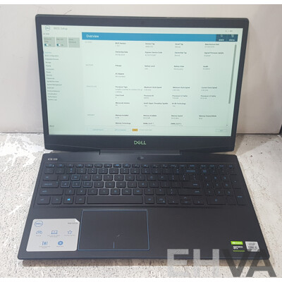 Dell G3 3500 10th Gen Intel Core i5 (10300H) 2.50GHz-4.50GHz 4-Core CPU 15.6-Inch FHD Laptop w/ Onboard NVIDIA GeForce GTX 1650