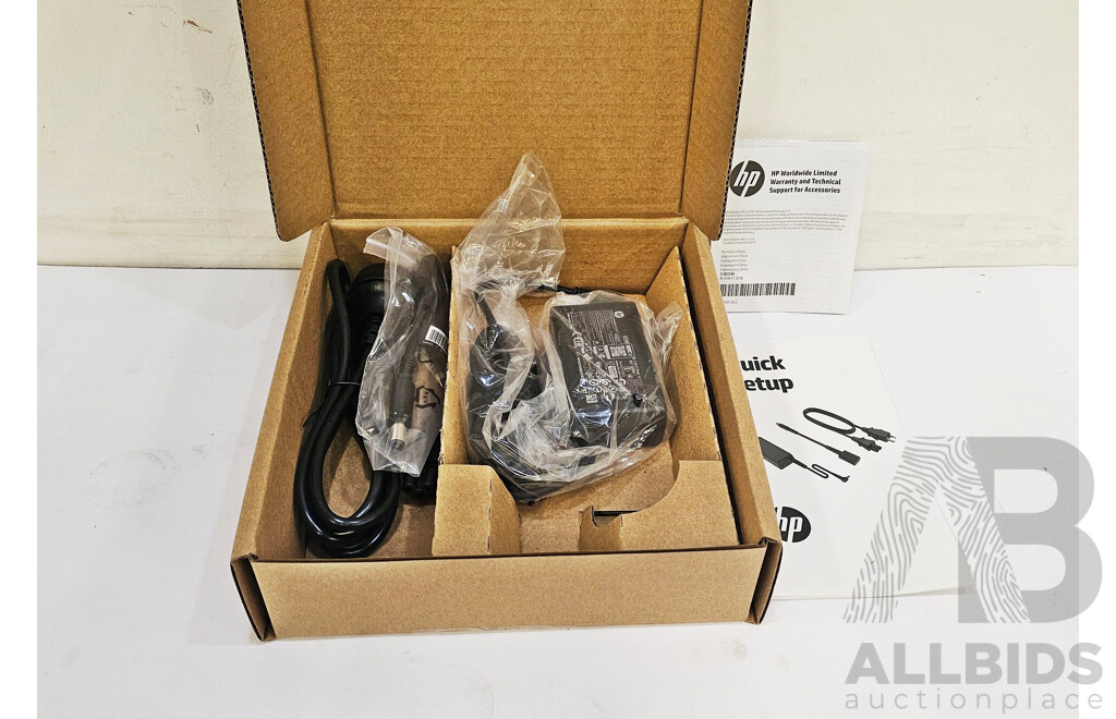 HP 65W Smart AC Adapter - Lot of Six - Brand New