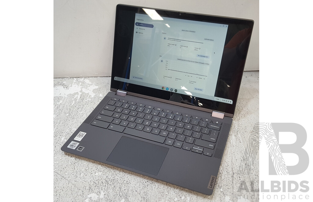 Lenovo IdeaPad Flex 5 (CB-13IML05) 10th Gen Intel Core i3 (10110U) 2.10GHz-4.10GHz 2-Core CPU 13-Inch Chromebook