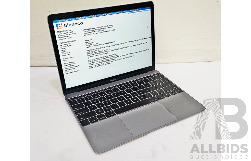 Apple (A1534) Intel Core M3-7Y32 CPU 1.2GHz - 3GHz Dual-Core CPU 12-Inch MacBook