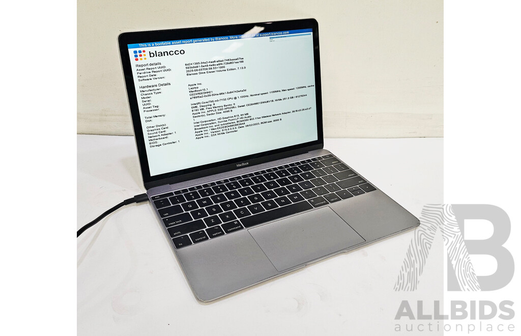Apple (A1534) Intel Core M3-7Y32 CPU 1.2GHz - 3GHz Dual-Core CPU 12-Inch MacBook