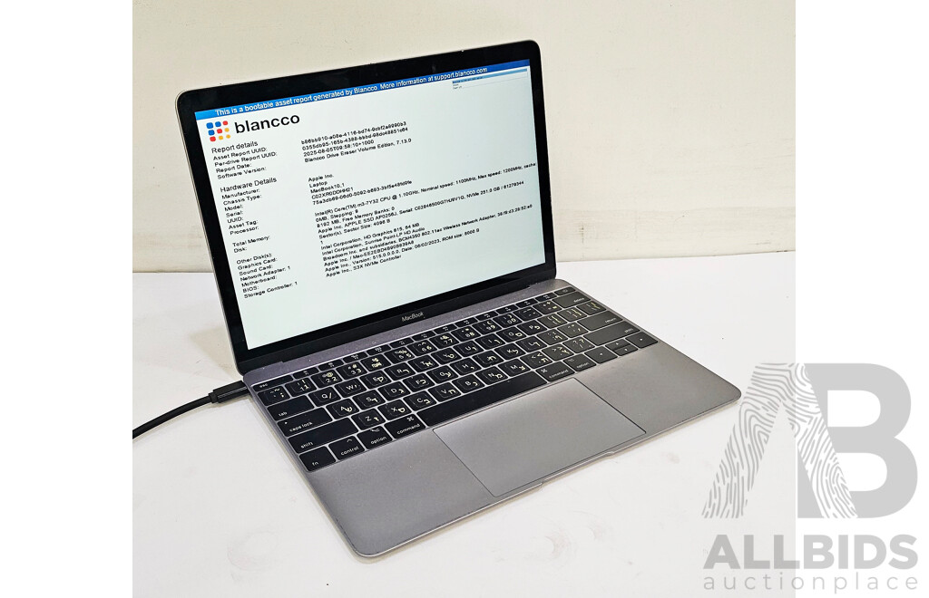 Apple (A1534) Intel Core M3-7Y32 CPU 1.2GHz - 3GHz Dual-Core CPU 12-Inch MacBook