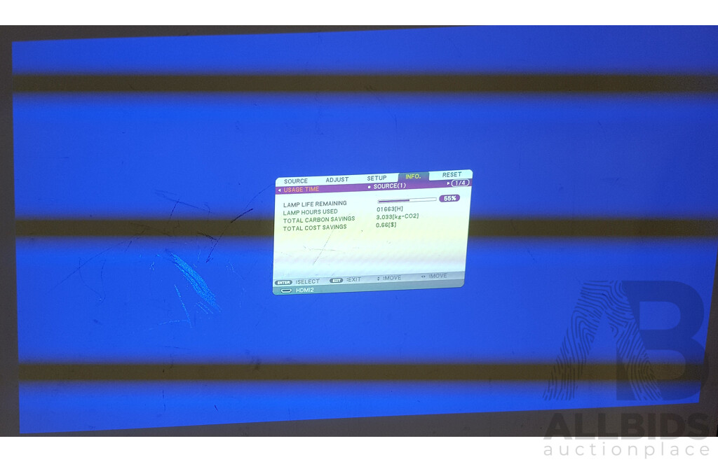 NEC (M403H) Full HD (1080p) DLP Projector