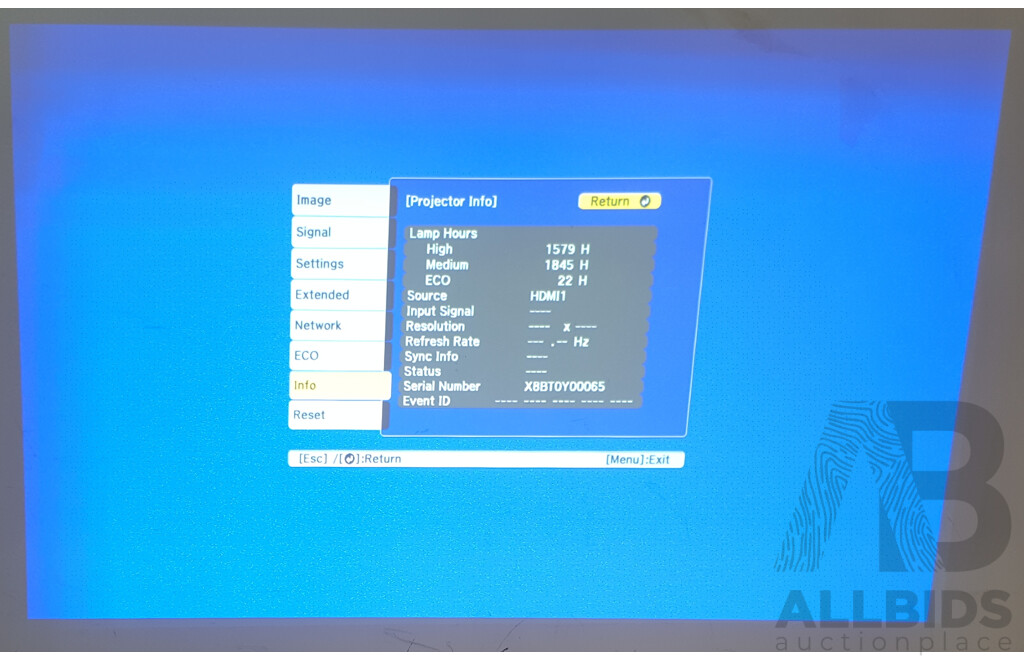 Epson (EB-992F) Full HD (1080p) 3LCD Projector