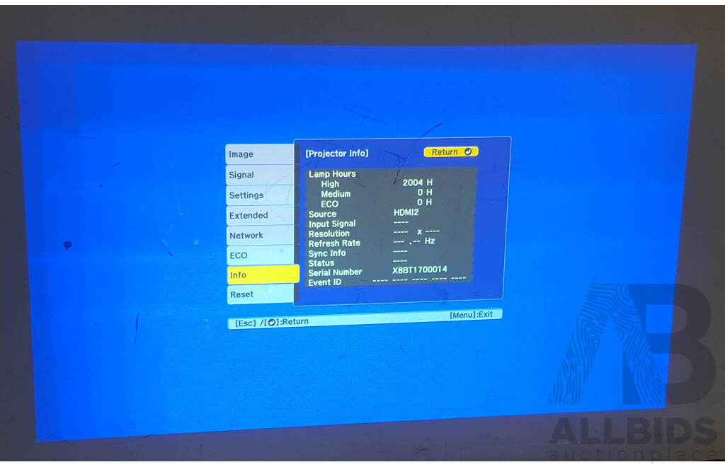 Epson (EB-992F) Full HD (1080p) 3LCD Projector