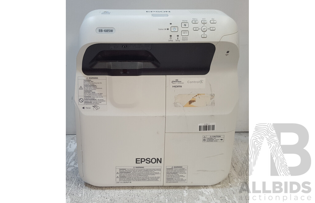 Epson (EB-685W) WXGA 3LCD Projector
