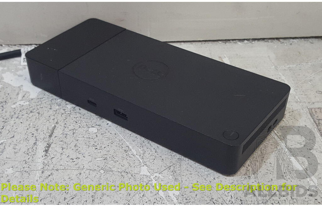 Dell (K20A001) WD19TBS Docking Station w/ Power Supply