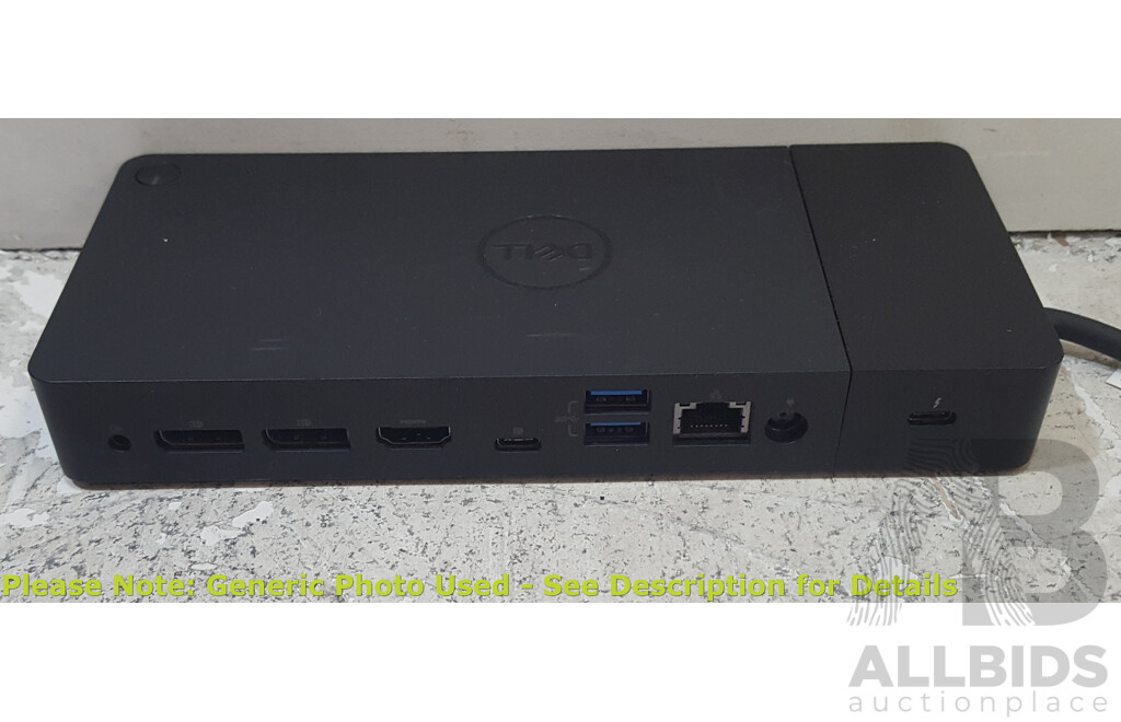 Dell (K20A001) WD19TB Docking Station w/ Power Supply