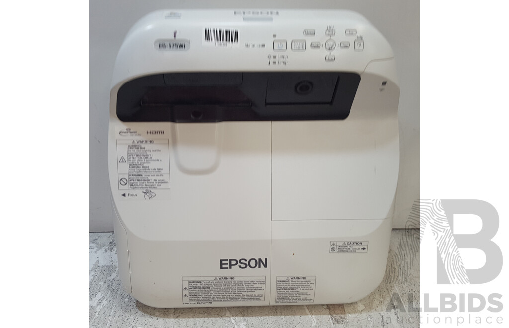 Epson (EB-575Wi) WXGA 3LCD Projector