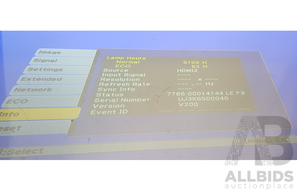 Epson (EB-585Wi) WXGA 3LCD Projector