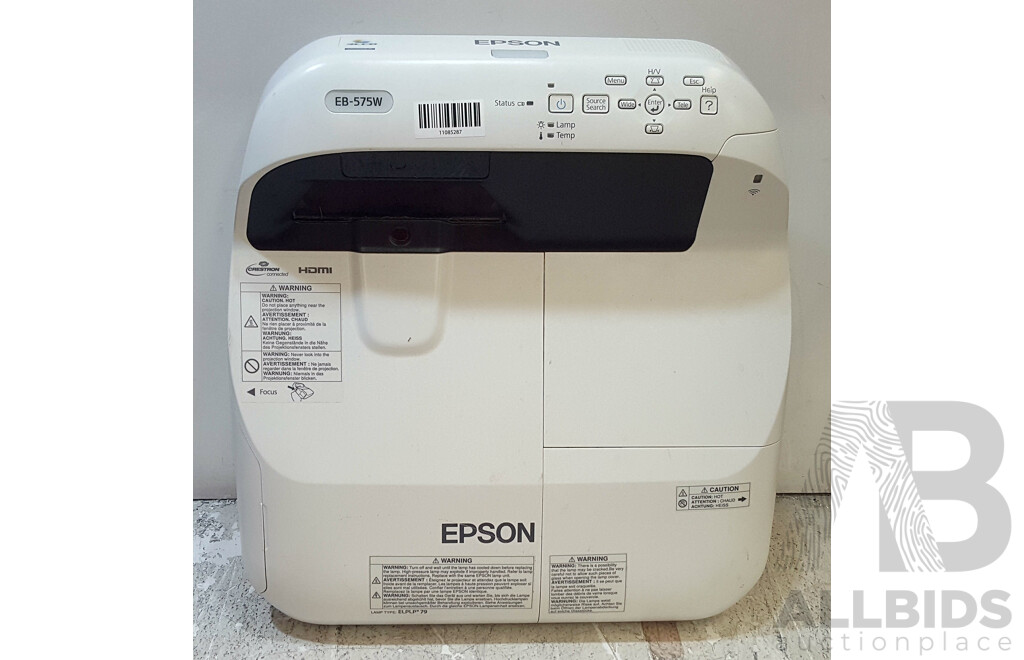 Epson (EB-575W) WXGA 3LCD Projector