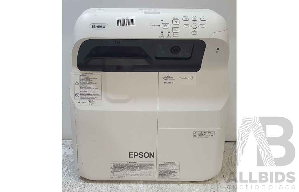 Epson (EB-695Wi) WXGA 3LCD Projector