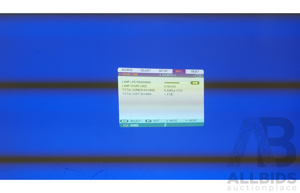 NEC (M403H) Full HD (1080p) DLP Projector