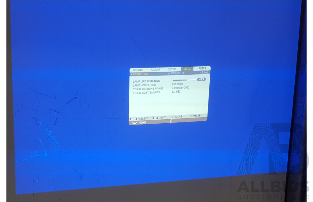 NEC (M403H) Full HD (1080p) DLP Projector