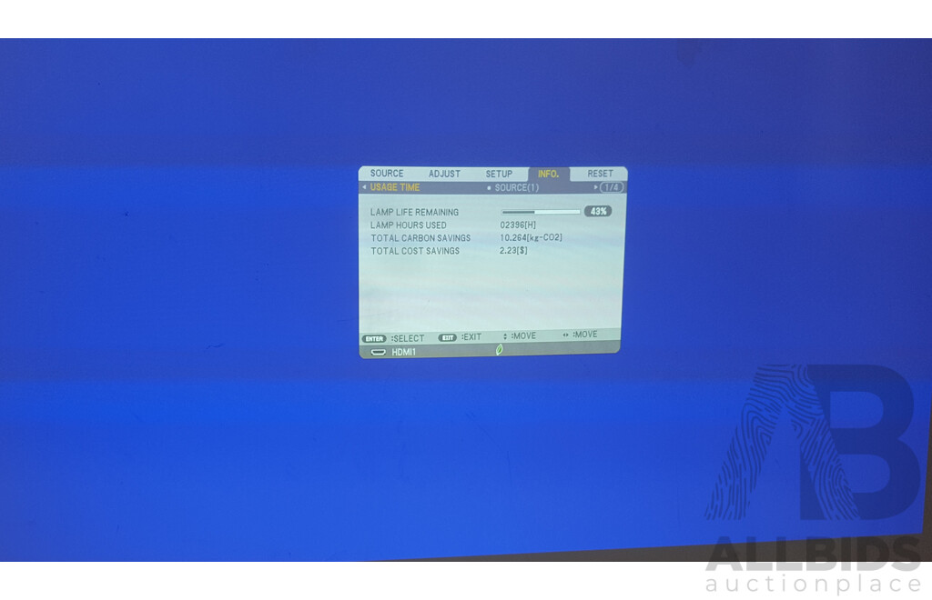 NEC (M403H) Full HD (1080p) DLP Projector