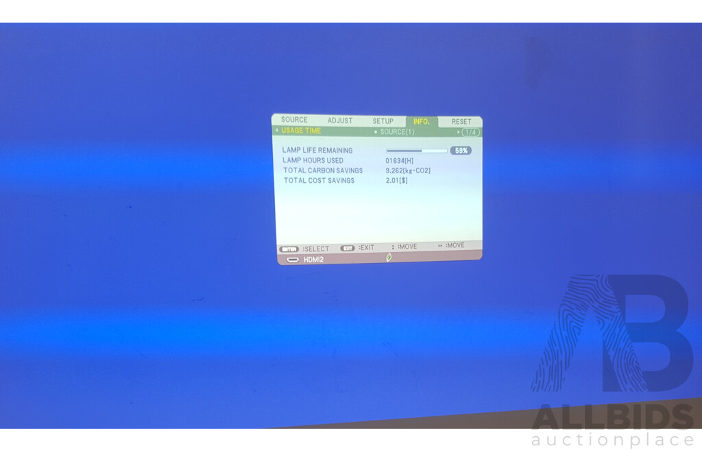 NEC (M403H) Full HD (1080p) DLP Projector