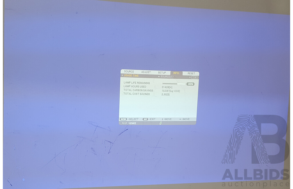 NEC (M403H) Full HD (1080p) DLP Projector