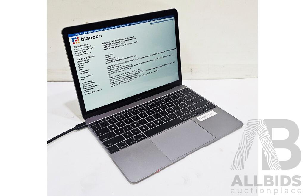 Apple (A1534) Intel Core M3-7Y32 CPU 1.2GHz - 3GHz Dual-Core CPU 12-Inch MacBook