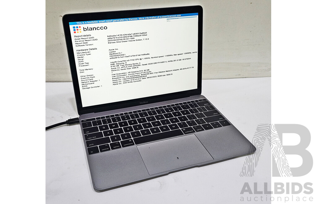 Apple (A1534) Intel Core M3-7Y32 CPU 1.2GHz - 3GHz Dual-Core CPU 12-Inch MacBook