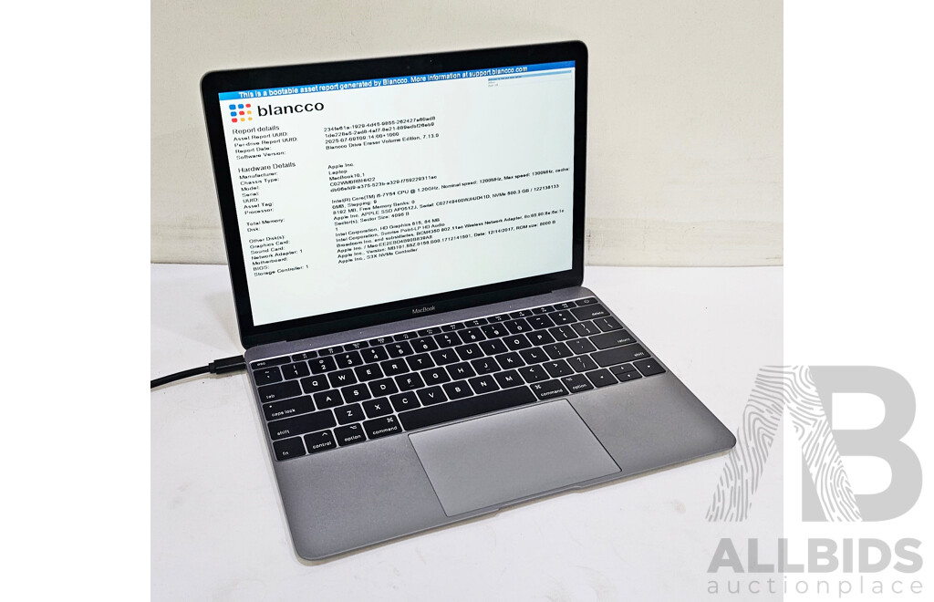 Apple (A1534) Intel Core I5-7Y54 1.2GHz - 3.2GHz Dual-Core CPU 12-Inch MacBook