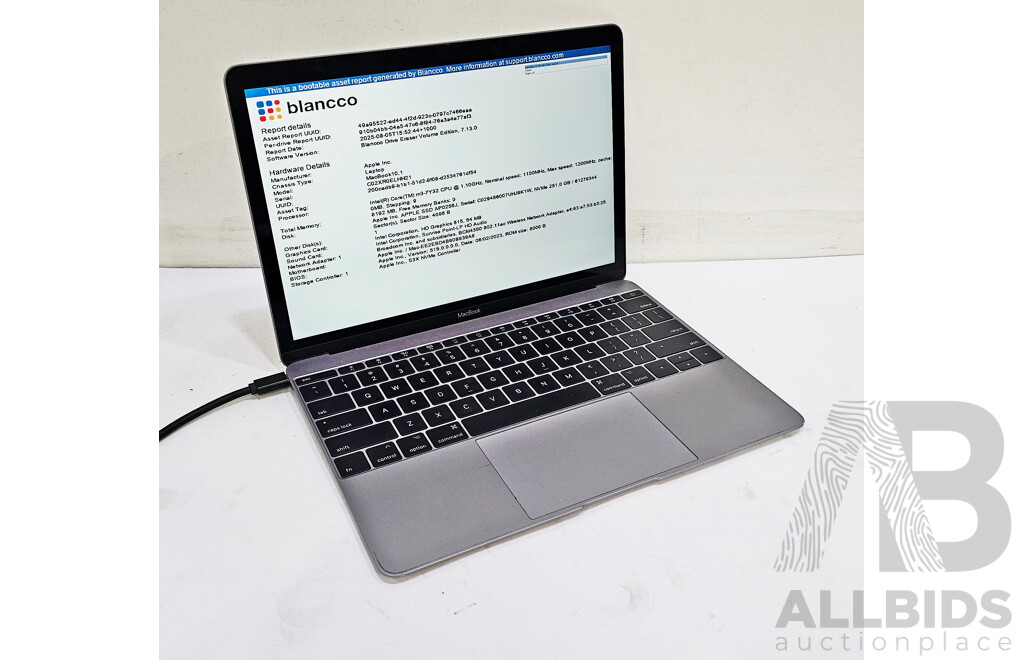 Apple (A1534) Intel Core M3-7Y32 CPU 1.2GHz - 3GHz Dual-Core CPU 12-Inch MacBook