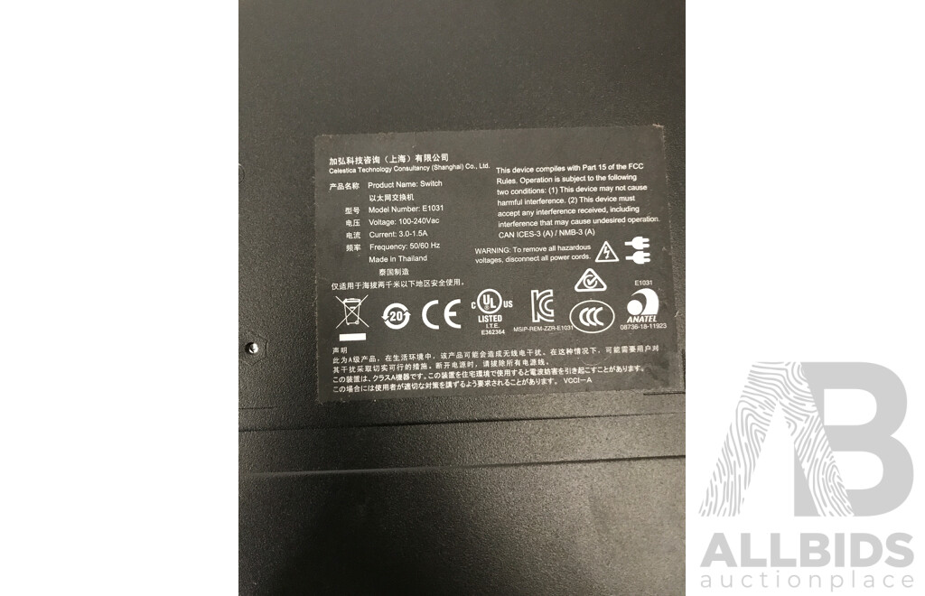 Celestica Haliburton (E1031) 48-Port Managed Switch