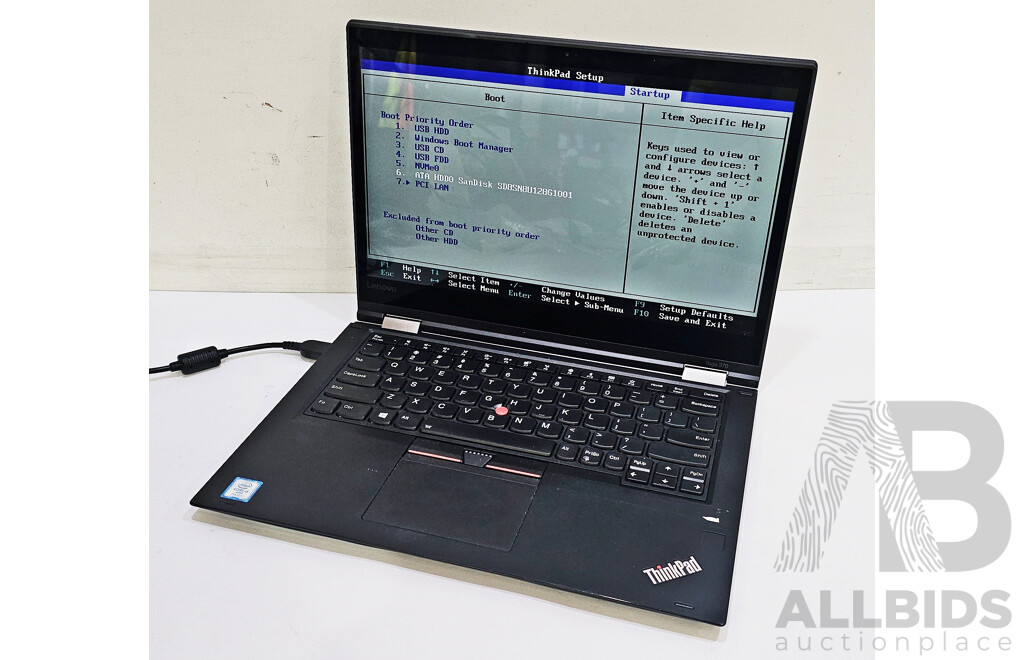 Lenovo Thinkpad 370 Yoga Intel Core I5 (7300U) 2.60GHz-3.50GHz 2-Core CPU 13.3-Inch 2 in 1 Laptop