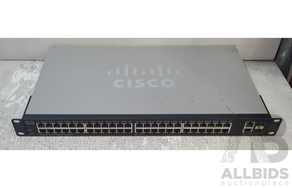 Cisco (SG200-50) 50-Port Gigabit Smart Switch