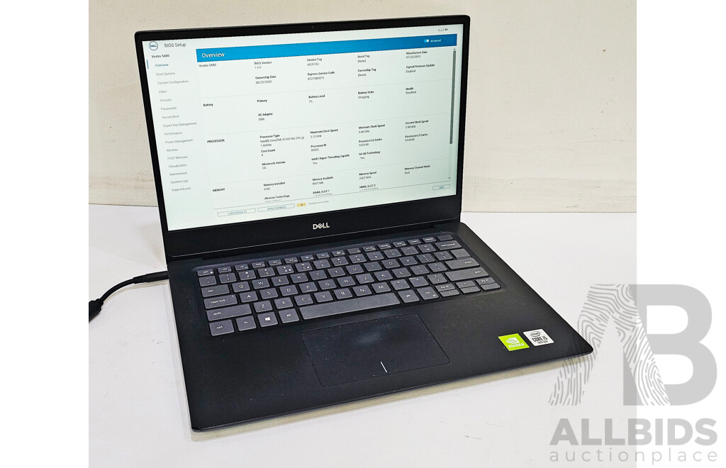 Dell Vostro 5490 10th Gen Intel Core I5 (10210U) 1.60GHz-4.20GHz 4-Core CPU 14-Inch FHD Laptop