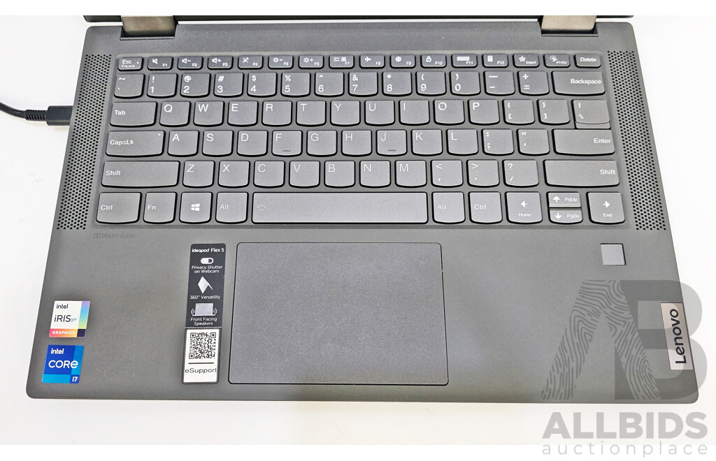 Lenovo Ideapad Flex 5 11th Gen Intel Core I7 (1165G7) 1.20GHz-4.70GHz 4-Core CPU 14-Inch 2 in 1 Laptop