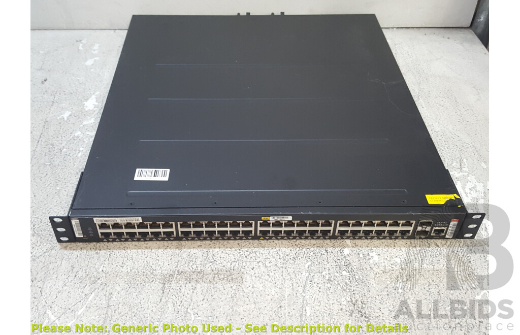 Ingrasys (S6200-50ST) 48-Port Gigabit Ethernet Switch