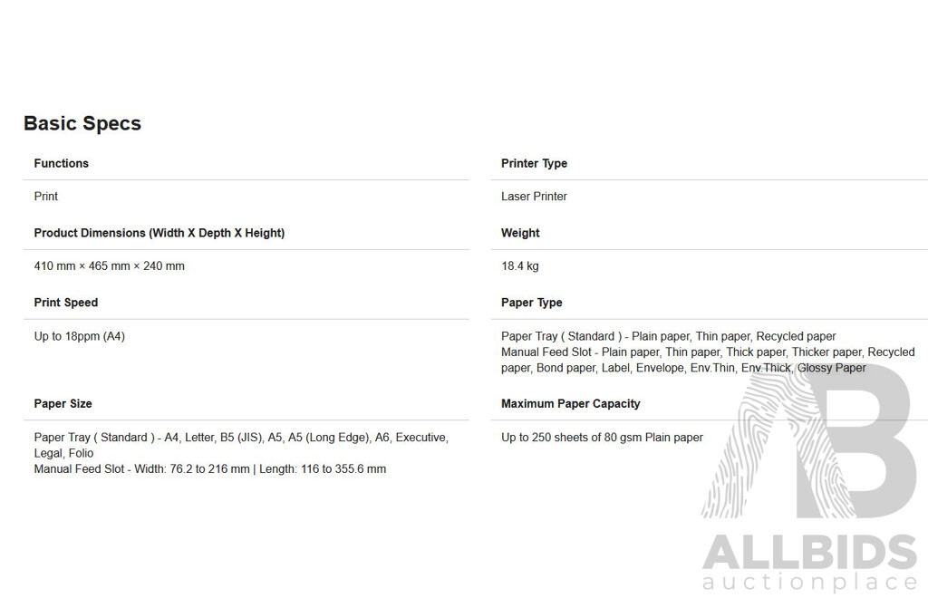 Brother HL-3150CDN Colour Laser Printer