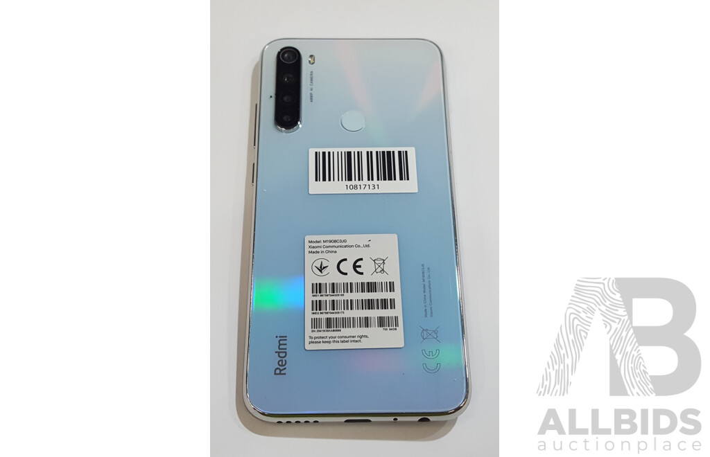 Redmi (M1908C3JG) 6.3-Inch 64GB LTE Note 8