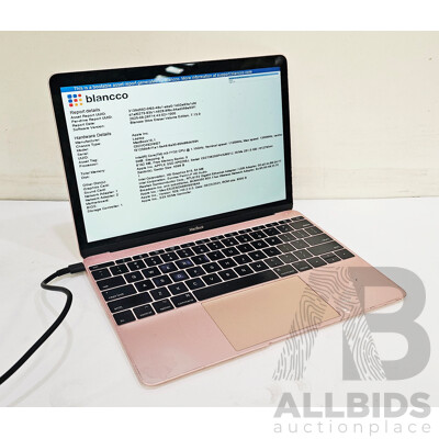 Apple (A1534) Intel Core M3-7Y32 CPU 1.2GHz - 3GHz Dual-Core CPU 12-Inch MacBook