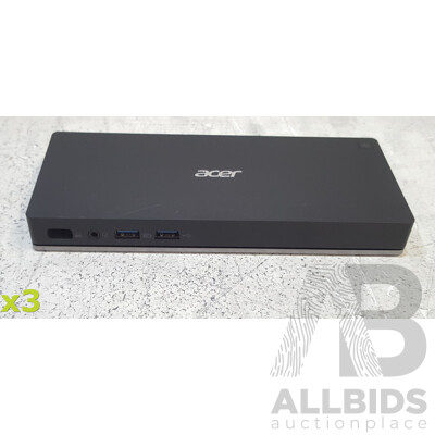 Acer (N18D1) USB Type-C Dock II - Lot of Three