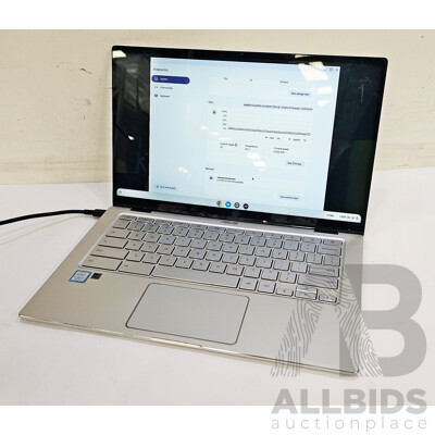 Asus (C545TA) Flip Intel Core M3 (8100Y) 1.10GHz-3.40GHz 2-Core CPU 14-Inch Chromebook