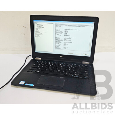 Dell Latitude E7270 Intel Core I7 (6600U) 2.60GHz-3.40GHz 2-Core CPU 12.5-Inch FHD Laptop