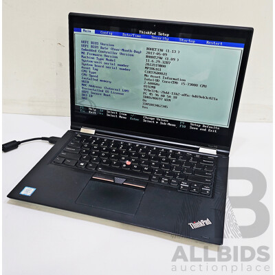 Lenovo Thinkpad 370 Yoga Intel Core I5 (7300U) 2.60GHz-3.50GHz 2-Core CPU 13.3-Inch 2 in 1 Laptop