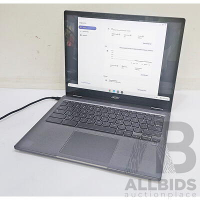 Acer (CP713-3w-31GL) Spin 713 11th Gen Intel Core I3 (1115G4) 1.70GHz-4.10GHz 2-Core CPU 13.5-Inch Chromebook W/ Power Supply