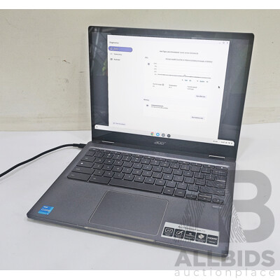 Acer (CP713-3w-31GL) Spin 713 11th Gen Intel Core I3 (1115G4) 1.70GHz-4.10GHz 2-Core CPU 13.5-Inch Chromebook W/ Power Supply