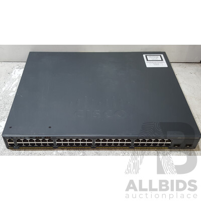 Cisco (WS-C2960X-48LPD-L) Catalyst 2960-X Series 48-Port Gigabit PoE+ Switch