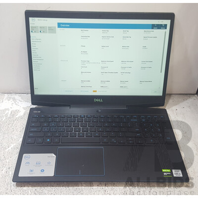 Dell G3 3500 10th Gen Intel Core i5 (10300H) 2.50GHz-4.50GHz 4-Core CPU 15.6-Inch FHD Laptop w/ Onboard NVIDIA GeForce GTX 1650
