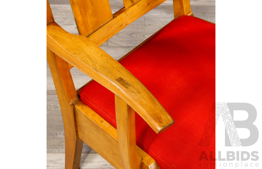Queensland Maple Armchair by Fred Ward for ANU School of Design
