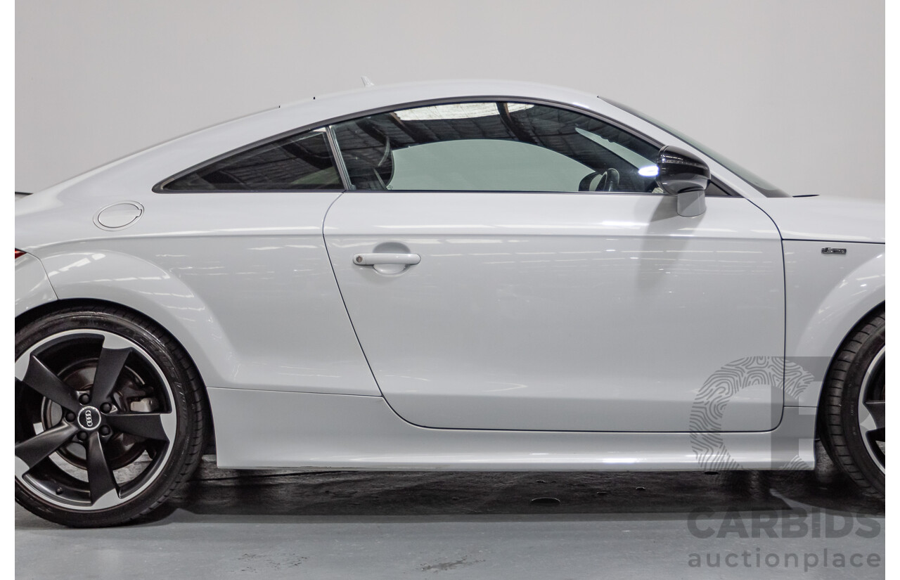6/2014 Audi TT S-Line 2.0 TFSI Quattro (AWD) 8J MY14 2D Coupe Glacier White Turbo (155kw) 2.0L