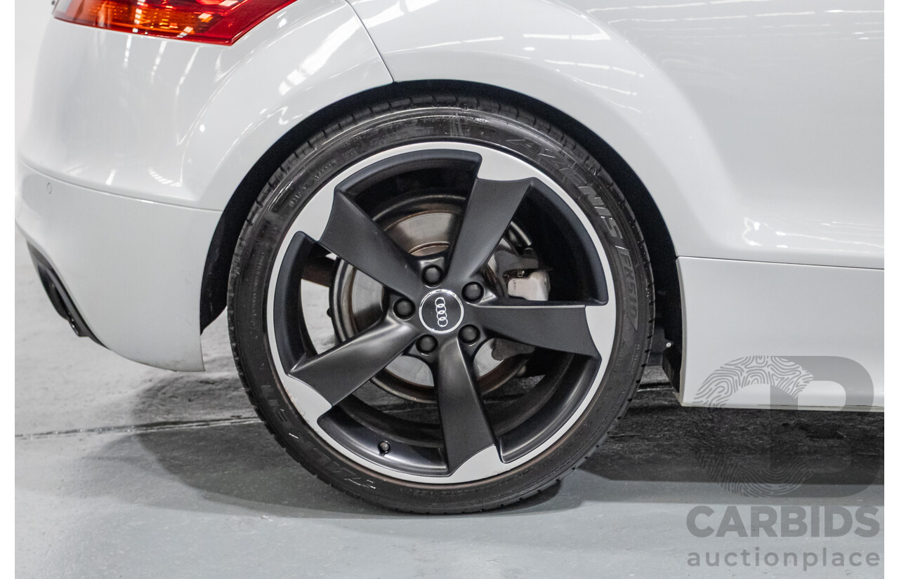 6/2014 Audi TT S-Line 2.0 TFSI Quattro (AWD) 8J MY14 2D Coupe Glacier White Turbo (155kw) 2.0L