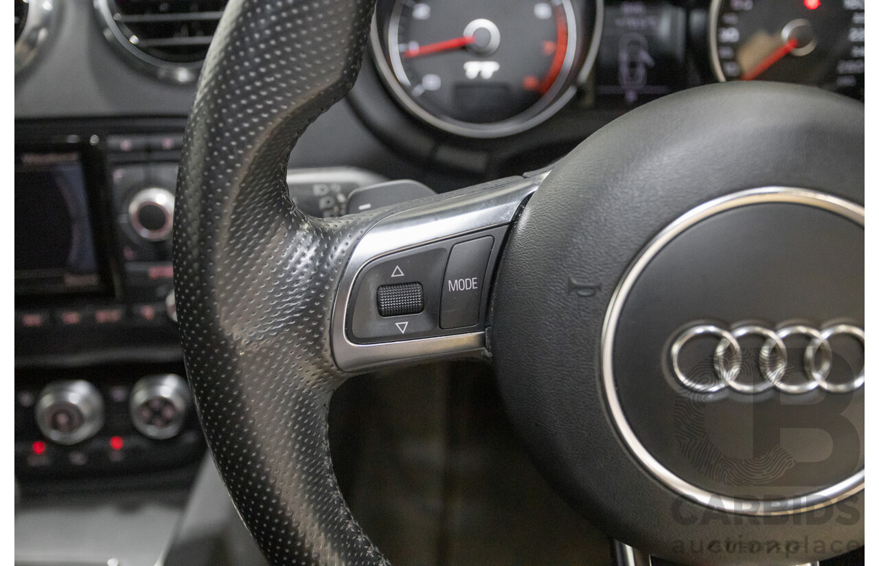 6/2014 Audi TT S-Line 2.0 TFSI Quattro (AWD) 8J MY14 2D Coupe Glacier White Turbo (155kw) 2.0L